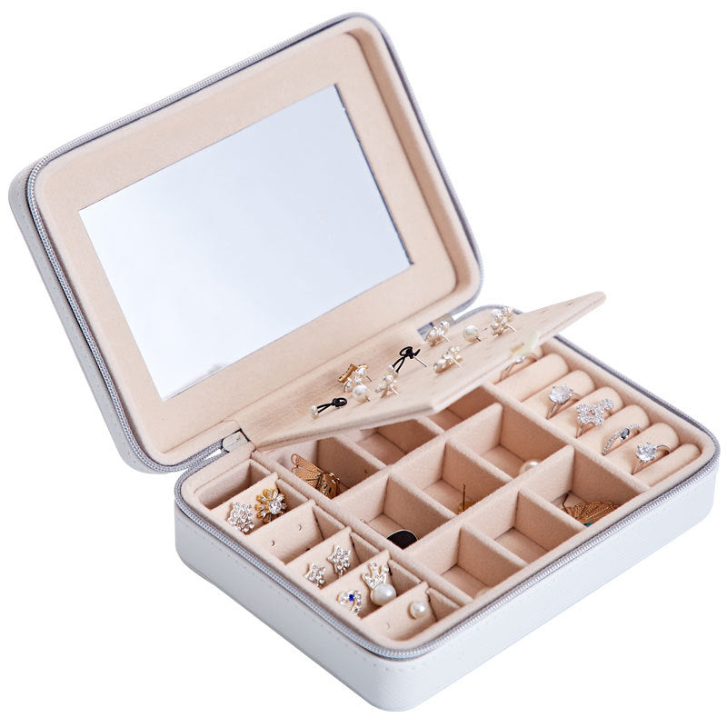 Multifunctional Jewelry Storage Box - For Earrings, Necklaces and Rings