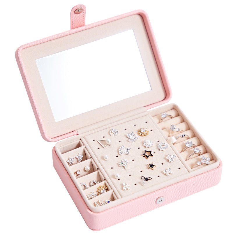 Multifunctional Jewelry Storage Box - For Earrings, Necklaces and Rings