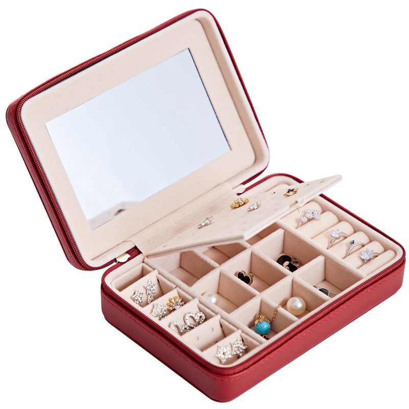 Multifunctional Jewelry Storage Box - For Earrings, Necklaces and Rings