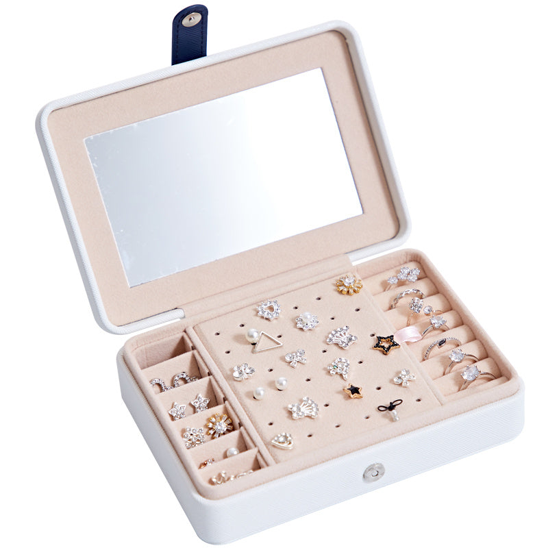 Multifunctional Jewelry Storage Box - For Earrings, Necklaces and Rings