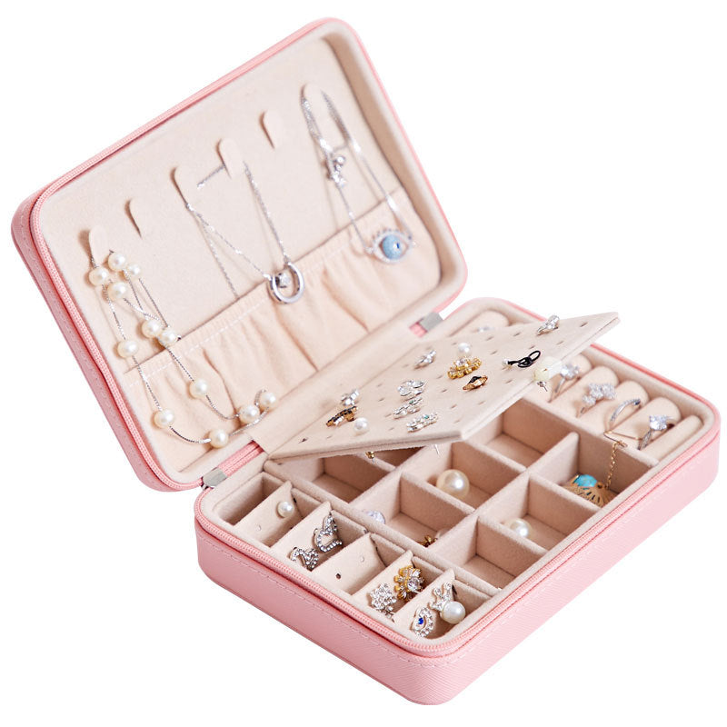 Multifunctional Jewelry Storage Box - For Earrings, Necklaces and Rings