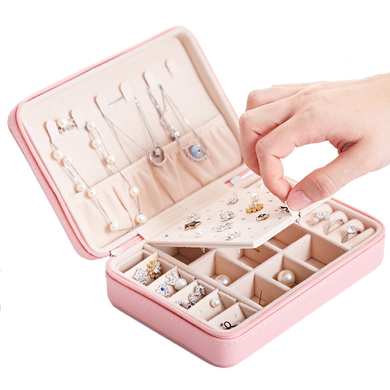 Multifunctional Jewelry Storage Box - For Earrings, Necklaces and Rings