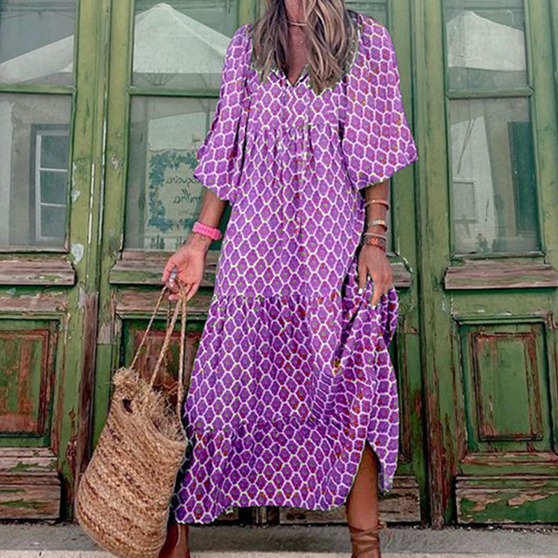 Bohemian zomer jurk