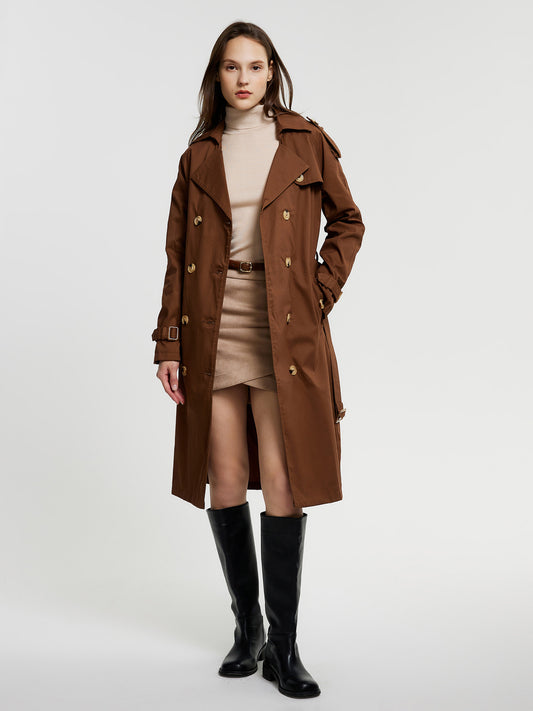 Klassieke Trenchcoat met Ceintuur – Stijlvol & Winddicht