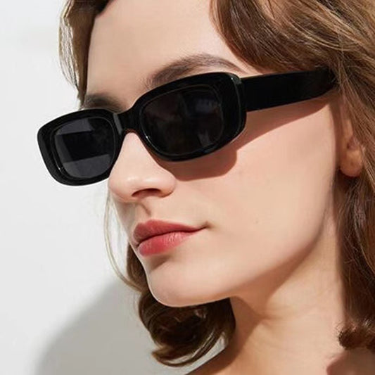 Sunglasses Sunglasses Women's Anti-ultraviolet Face Small High-grade Anti-glare Driving European and American Fashion Cross-border Glasses